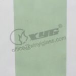LH FRONT 2ND GLASS GREEN 2 HOLES